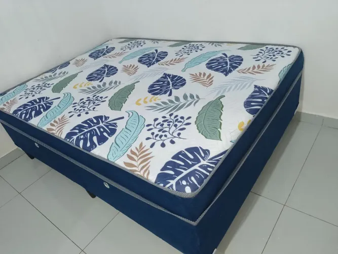 Cama box casal