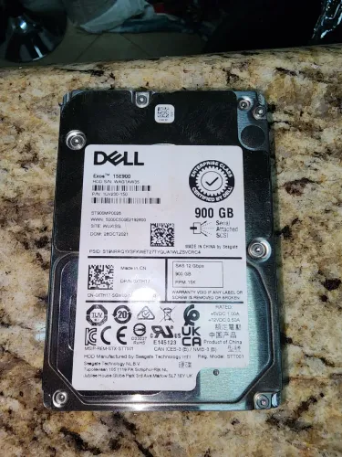 HD DELL 900GB SERVIDOR