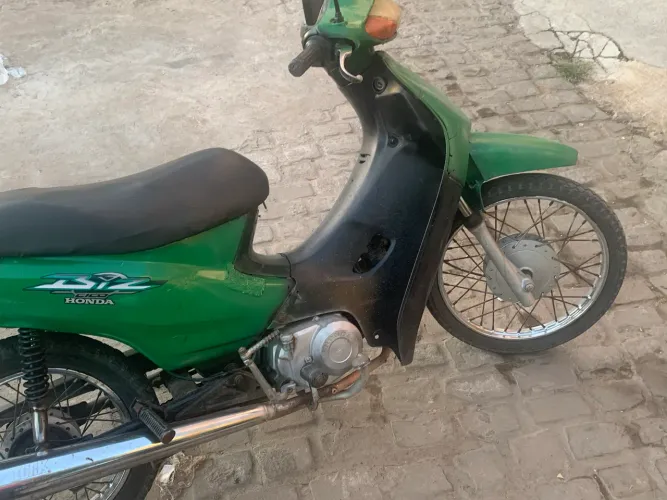 Biz C100 verde  2001 