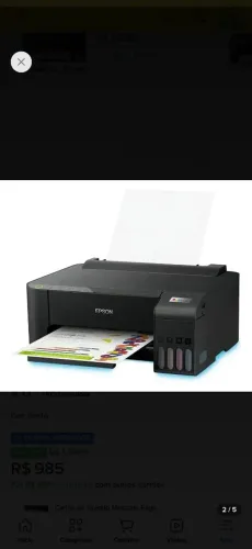 Impressora Epson colorida