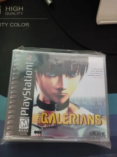 Galerians Playstation 1 - Paralelo (mídia verde) Funcionando perfeitamente, com capa