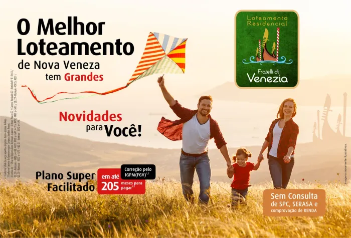 LOTEAMENTO RESIDENCIAL FRATELLI DI VENEZIA - 3ª ETAPA