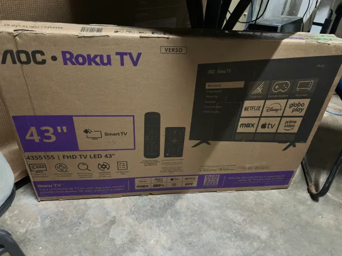 SMARTV AOC ROKU 43