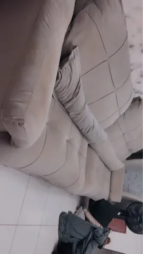 Sofá retrátil e reclinável 