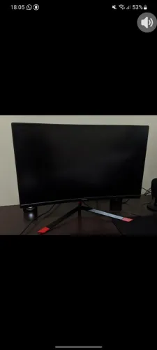 Monitor 144hz 24" tela curva