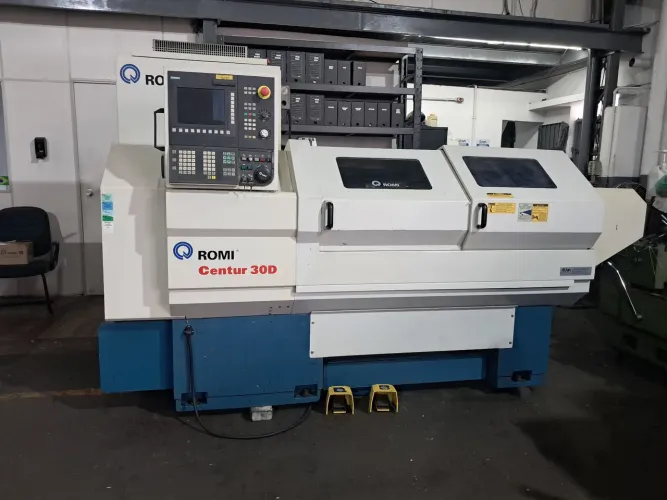 TORNO CNC ROMI CENTUR 30D 430 X 1000 HIDRAULICO