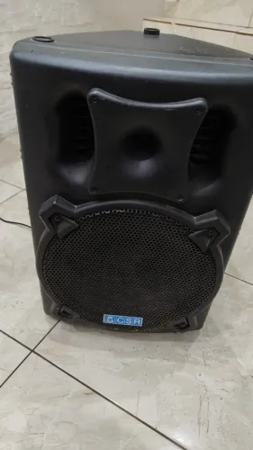 Caixa Ativa CSR CSR4000A 15'' Preto 300W RMS Woofer Bivolt Interna/Externa
