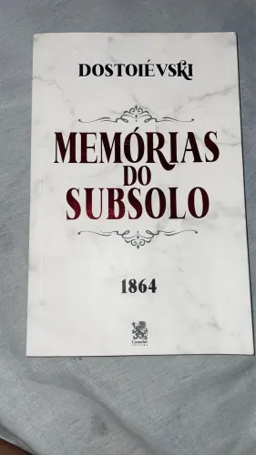 livro memórias do subsolo