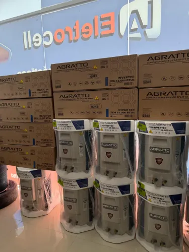 Ar-condicionado agratto 12k BTUS INVERT zen top