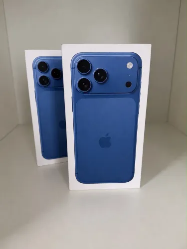 17 Pro Max Blue Novo Lacrado Azul