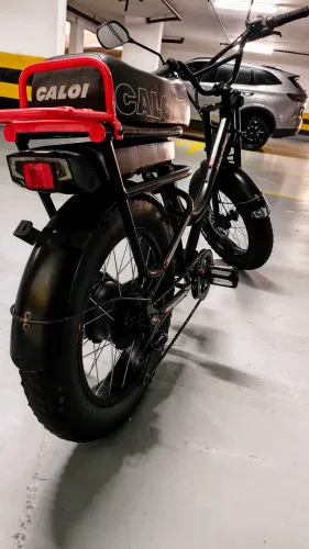 Bike elétrica Caloi Mobyllete