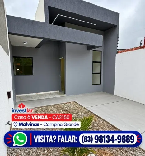 Casa nova bairro das Malvinas