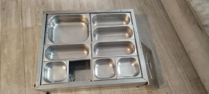 Rechaud de mesa misto, quente/frio 220v