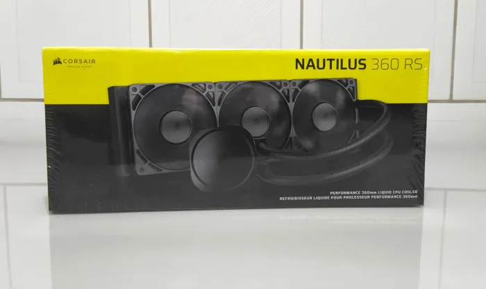 Water Cooler Corsair NAUTILUS 360mm All Black [Lacrado]