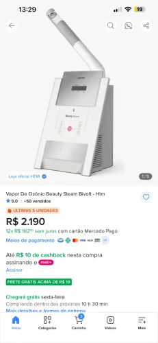 Vapor de ozônio htm