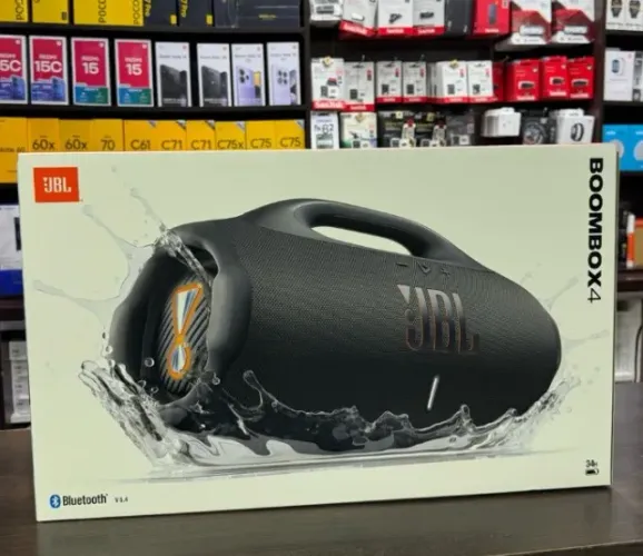 Caixa JBL Boombox 4 - Potência Máxima, À Prova D?água, Lacrada