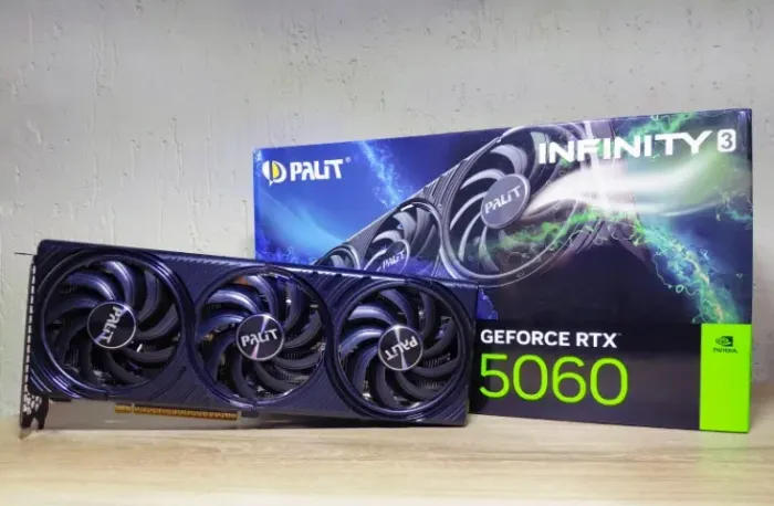 Nvidia GeForce RTX 5060 Palit INFINITY 3 - Seminova com caixa