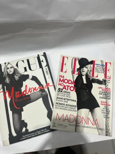 Duas revistas nacionais Madonna