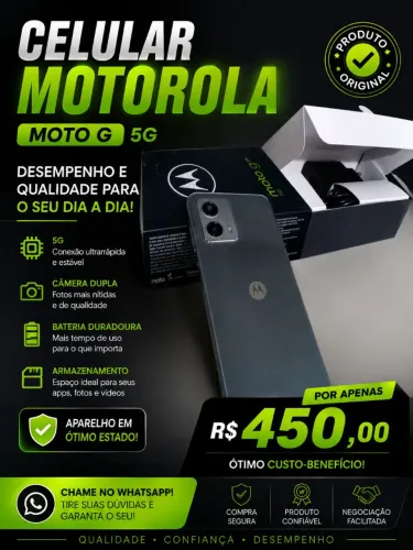Celular Motorola 5G G53