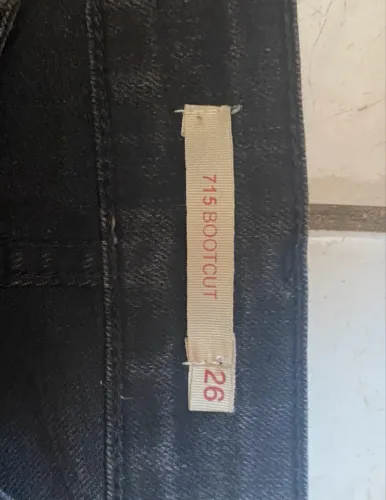 calça jeans levis 715 bootcut