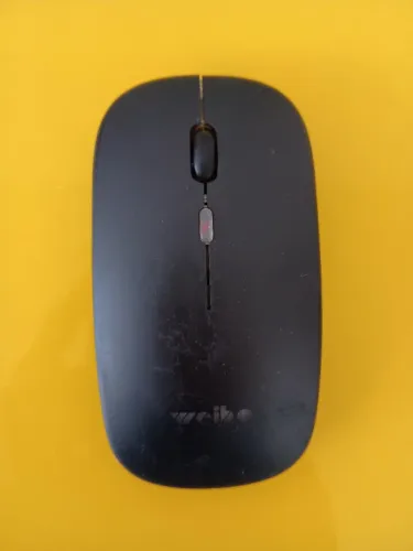 Wireless Optical 2.4Ghz | mouse sem fio, modelo compacto slim em cor preta