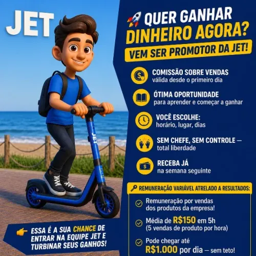 Vaga Promotor Jet