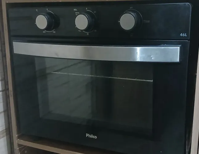 Forno Elétrico Philco 220vts/46Litros tudo funcionando/conservado, lindo. Compare c/outros