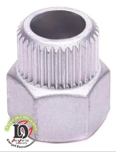 Chave c/ 33 dentes e sextavada de 22 mm p/ polia de alternadores marca Valeo - Free Motors
