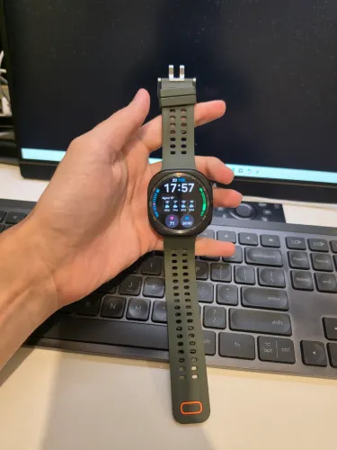 Samsung Galaxy Watch Ultra2 (2026) - Titânio Cinza - Perfeito estado