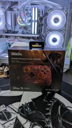8bitdo Ultimate 2 Wuchang - Bluetooth / Wireless + Dock de carregamento - Enviamos