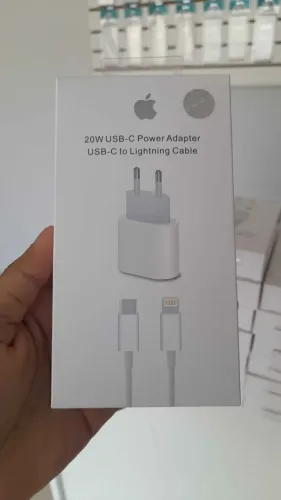 Carregador para iPhone - Fonte + Cabo