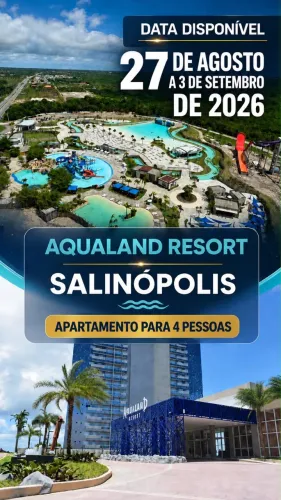 Aqualand Resort Salinas disponivel