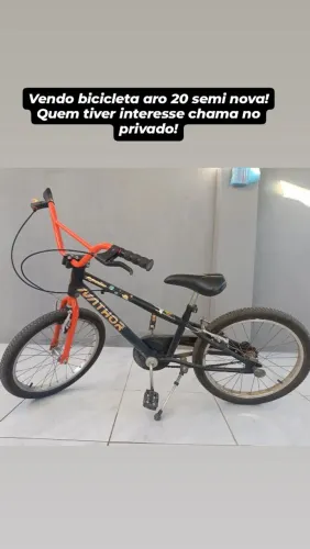 Bicicleta aro 20 masculina 