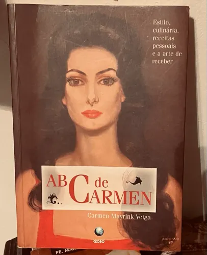 famoso retrato de Carmen pintado Candido Portinari em 1959.