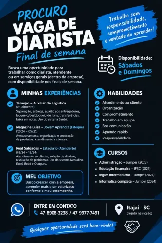 Busco diária 