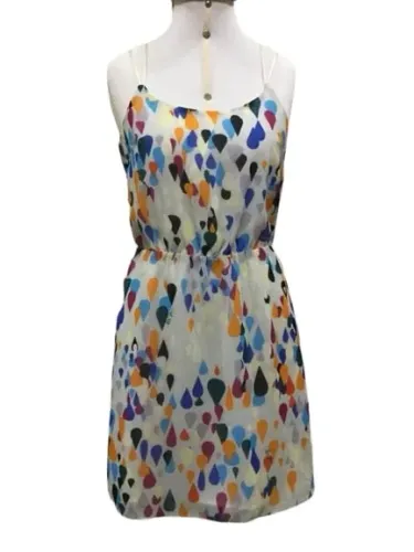 Vestido Oh Boy Crepe Verão Lindinho Tamanho P