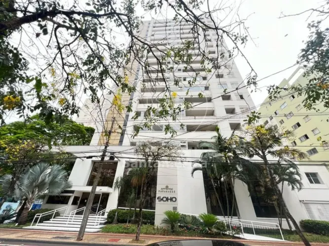 Apartamento mobiliado para venda e locação no Edifício Soho Paranaguá, Centro de Londrina