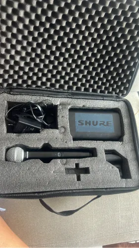 Microfone sem fio Shure!