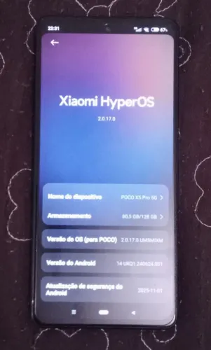 celular Xiaomi Poco X5 Pro