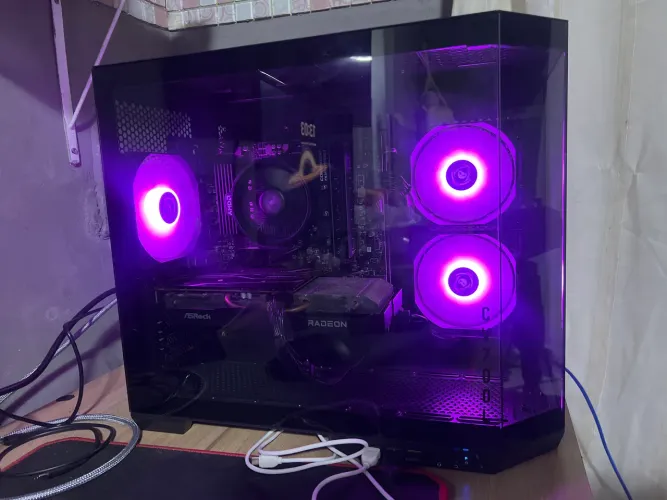 PC GAMER RYZEM 5500 + RX 6600 8bg