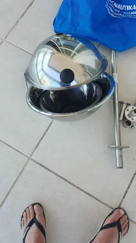 Churrasqueira para lancha