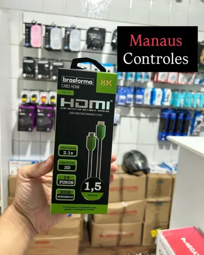 Cabo Hdmi 8K de 1,5M ( Ultra Rápido )