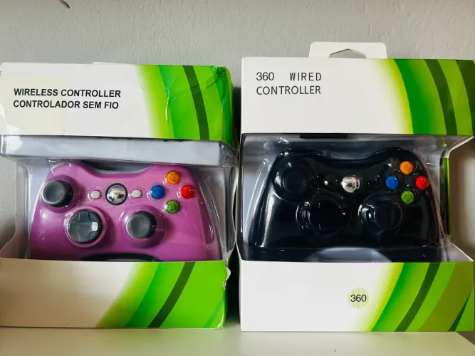 Controle Xbox 360 wireless