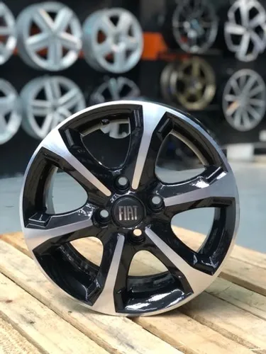 Jogo de roda aro 14 Fiat Strada /uno palio idea