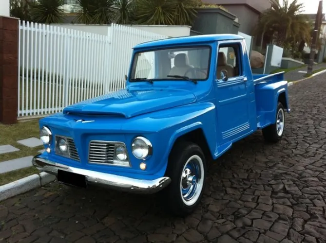 Caçamba Stepside + Paralamas F75 modelo HOT Pick-up F75 Pick-up Willys
