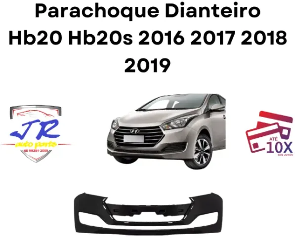 Parachoque Dianteiro Hb20 Hb20s 2016 2017 2018 2019
