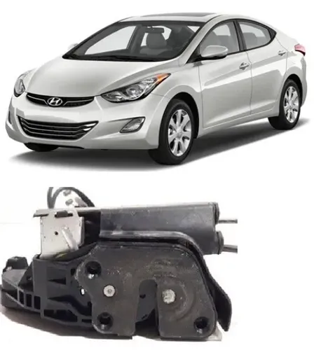 Tranca da porta dianteira esquerda Hyundai Elantra 2009 2010 2011 2012 2013 2014 2015 2016