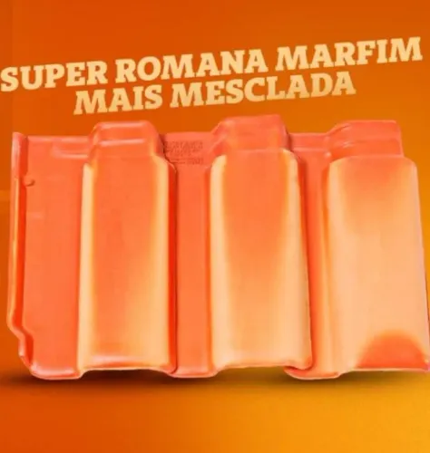 Telha romana e americana primeira qualidade