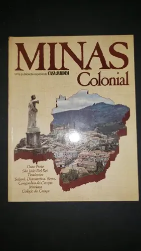 Livro Minas Colonial 155 paginas  21 x  27 cm
