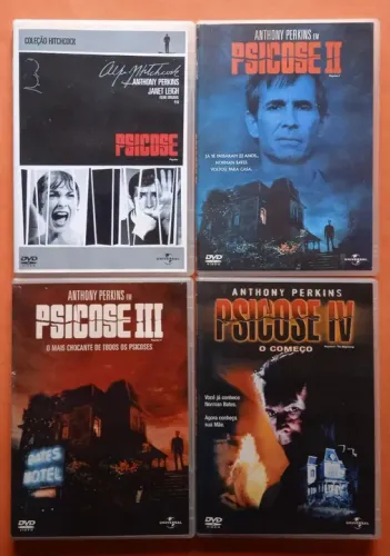 Dvd Psicose - Quadrilogia